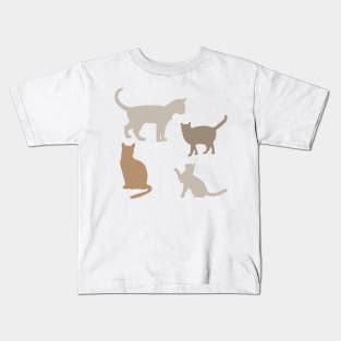 Cat Pattern Kids T-Shirt